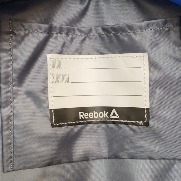 NWOT!! Reebok Backpack! 💙🖤 - Picture 2 of 5